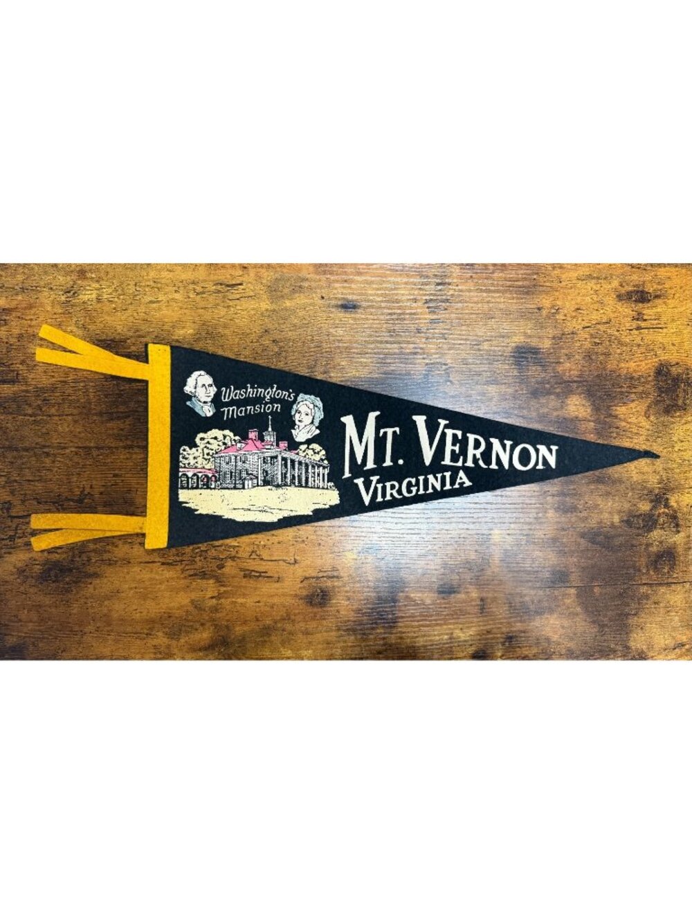 Vintage Mt. Vernon, Virgina pennant